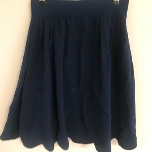 Authentic Chanel skirt - navy blue